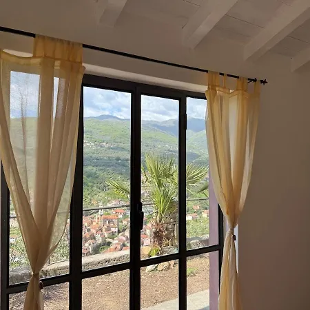 Villa Host4u - Cuccarello With Stunning View On The Valley
