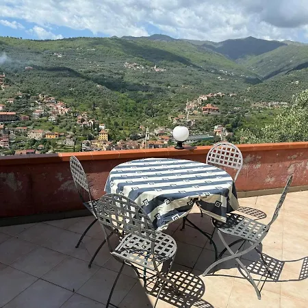 Host4u - Cuccarello With Stunning View On The Valley Villa